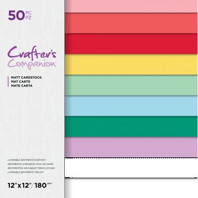 Crafter's Companion Cardstock - Everyday Brights